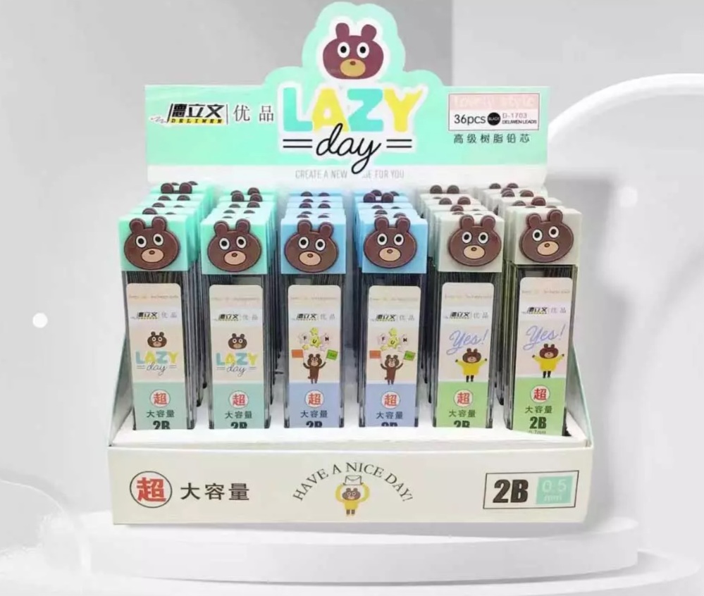 نوک مداد 0.7 خرس تنبل (مدل رندوم)